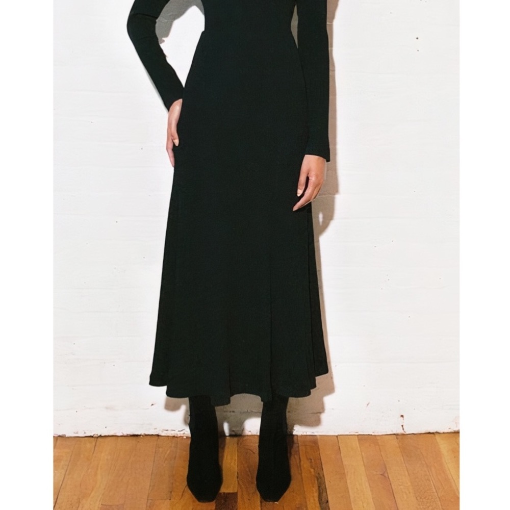 NWOT Mara Hoffman Knit High-Waist Midi Meda Skirt